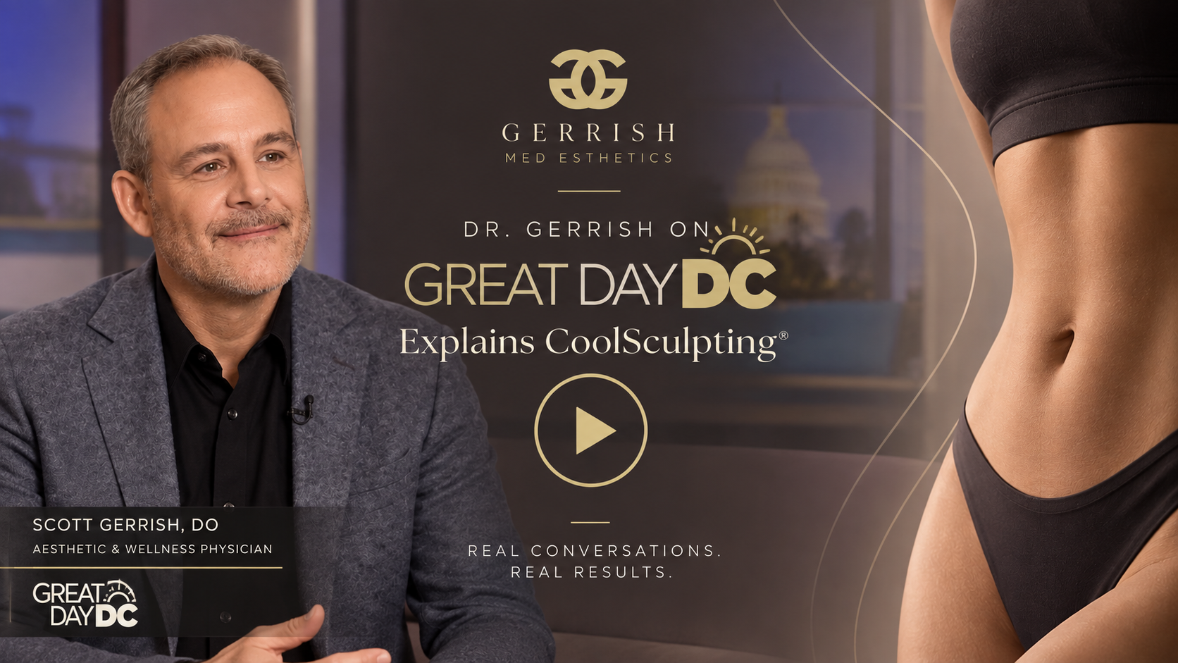Dr. Gerrish on Great Day DC: Explains CoolSculpting video thumbnail